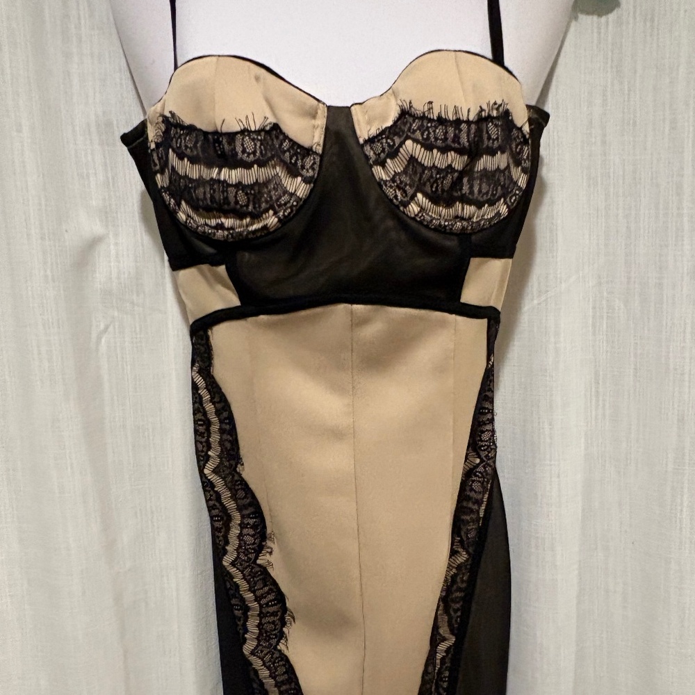 Blaque Label corset lace bandage dress